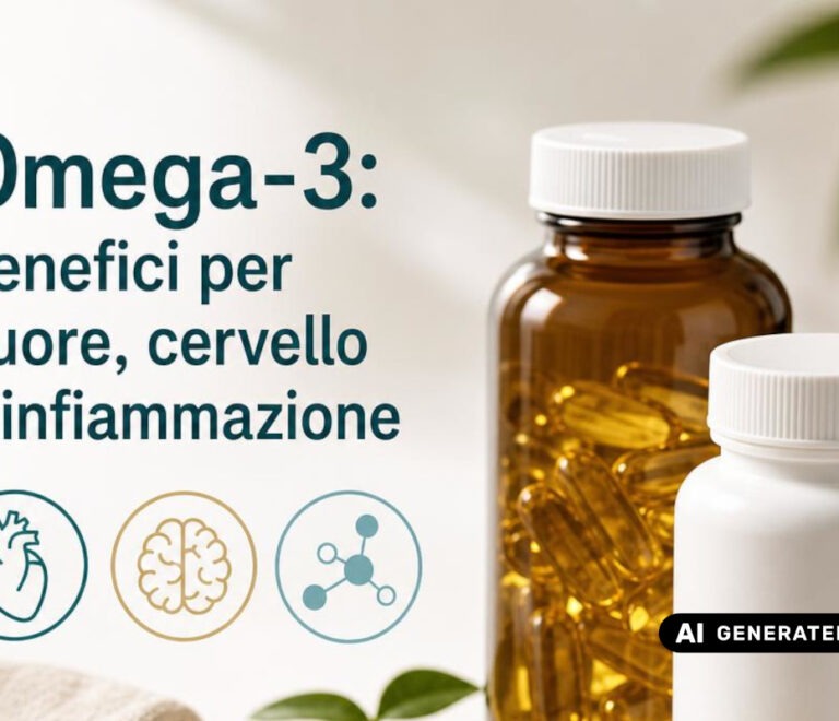Omega‑3: benefici per cuore, cervello e infiammazione